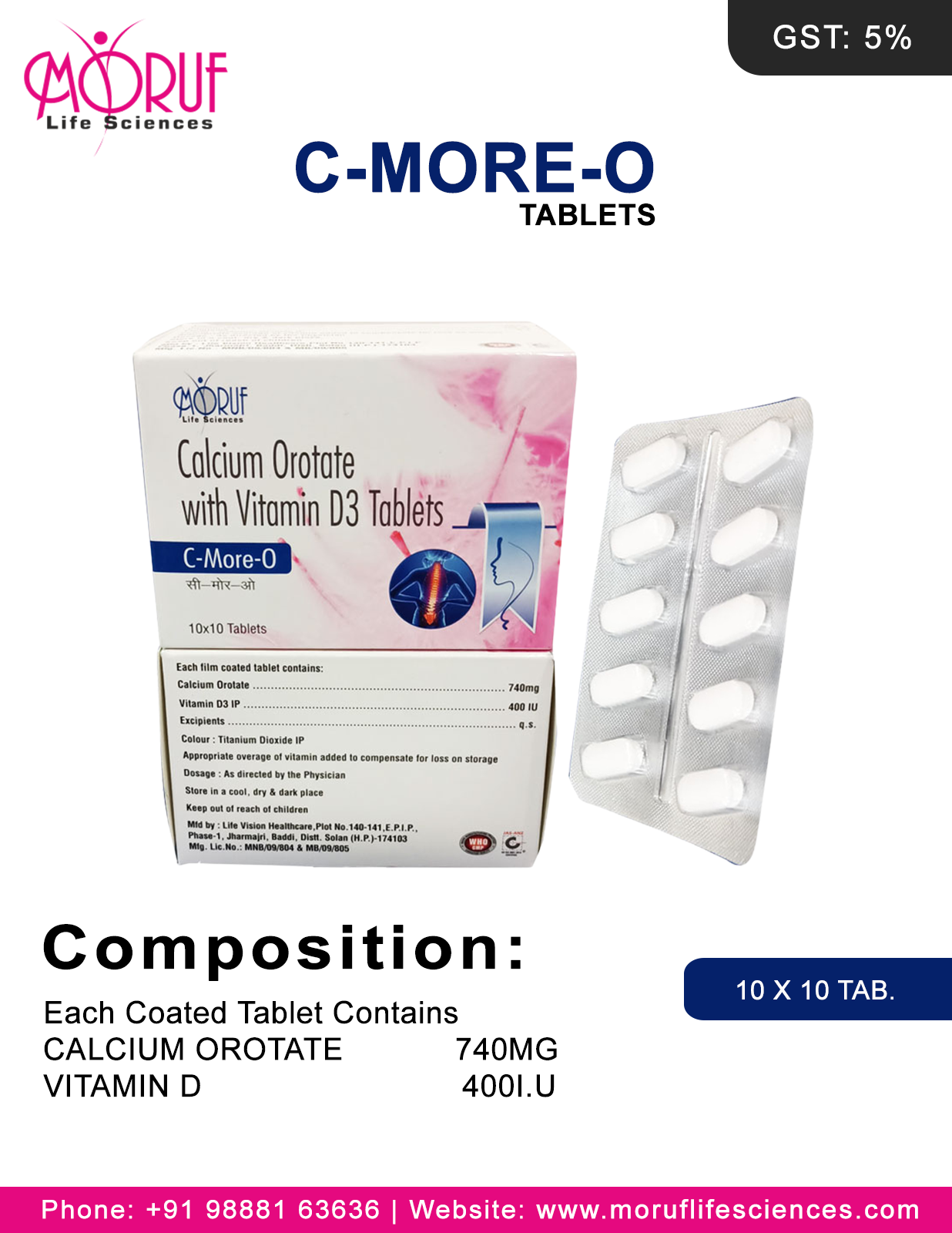C-MORE-O TABLETS