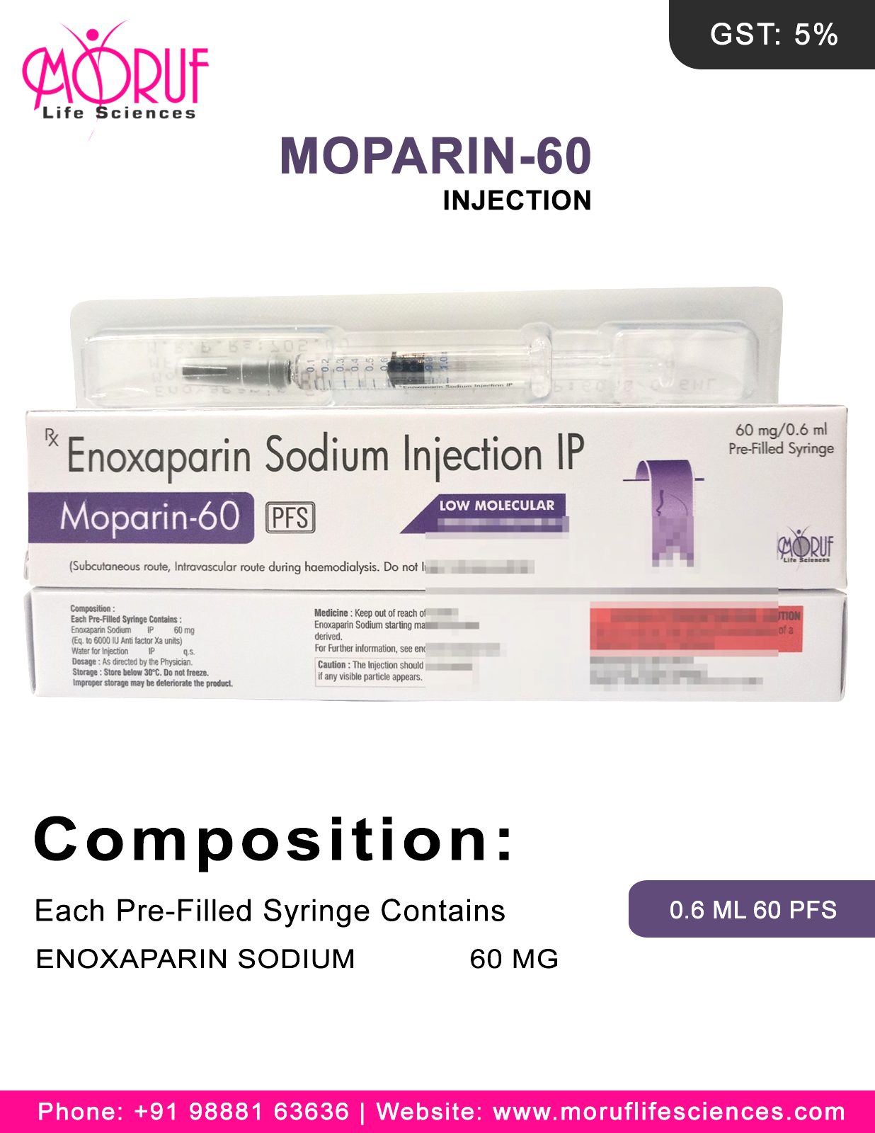 Moparin-60 Injection