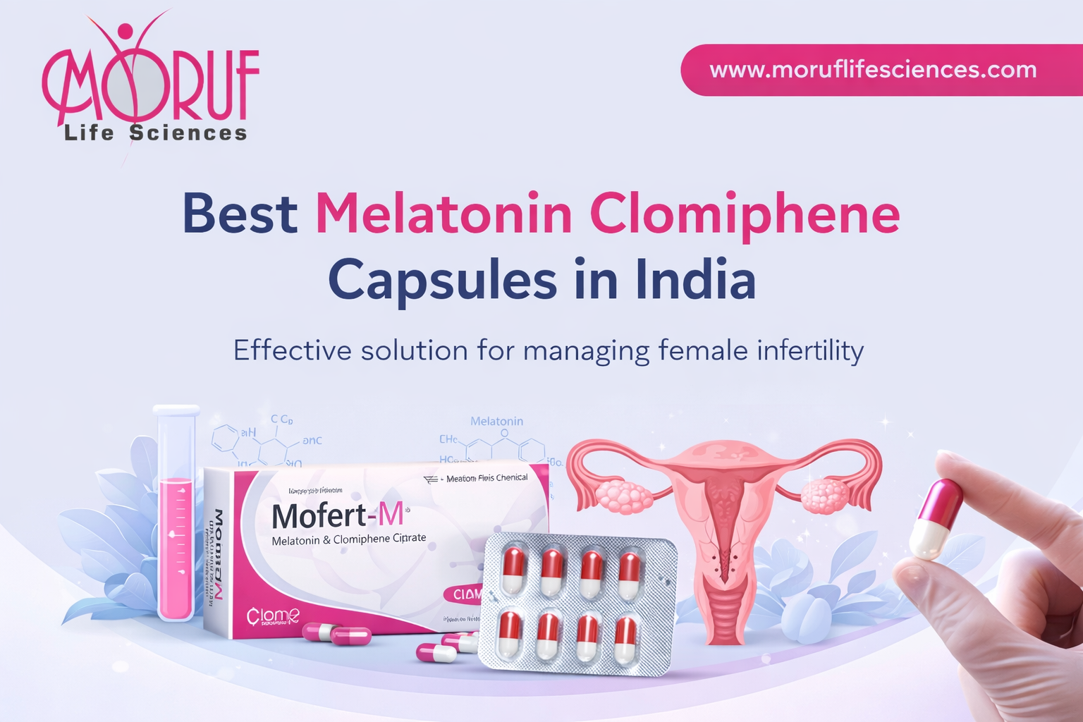 Best Melatonin Clomiphene capsules in India