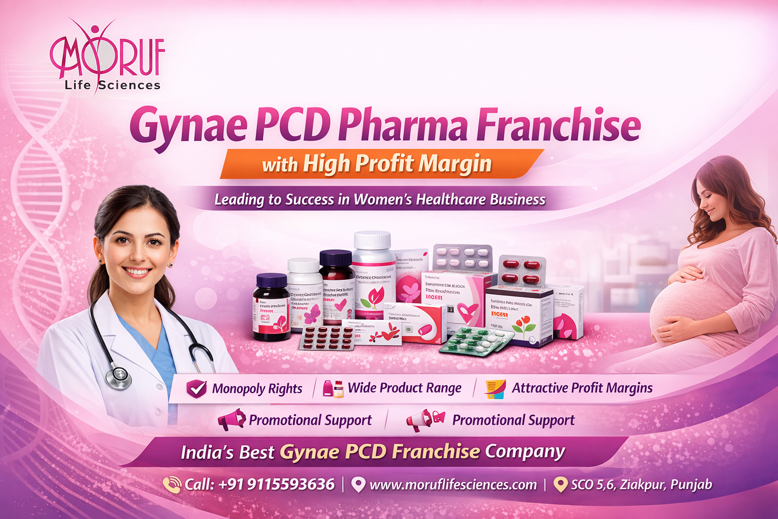 Gynae PCD Pharma Franchise with High Profit Margin